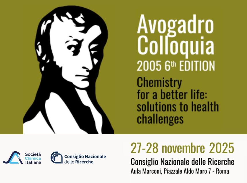 Avogadro Colloquia 2025  -  Registration Now Open