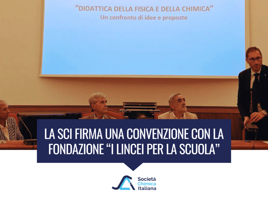 Accordo SCI-Fondazione "I Lincei per la Scuola"