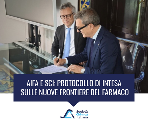 Robert Nisticò e Luigi Mondello siglano protocollo di intesa AIFA SCI
