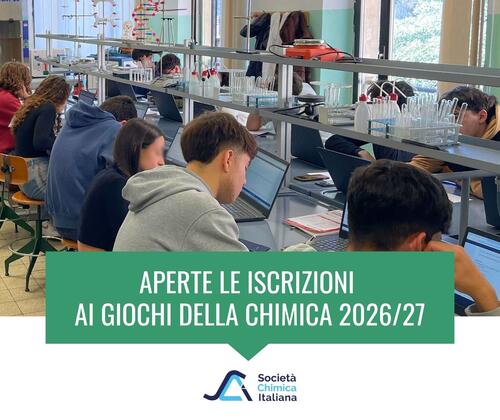 Giochi della Chimica 2027 iscrizioni