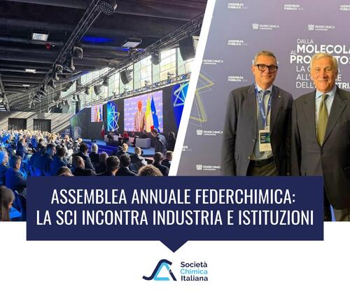 Presidente SCI Luigi Mondello all'Assemblea Federchimica