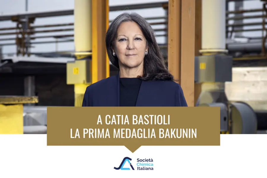 Catia Bastioli medaglia Bakunin