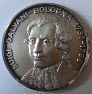 Medaglia Galvani Fronte